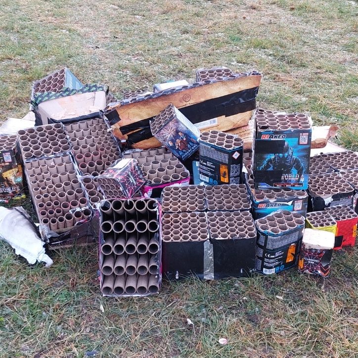 Recycling von Pyrotechnik
