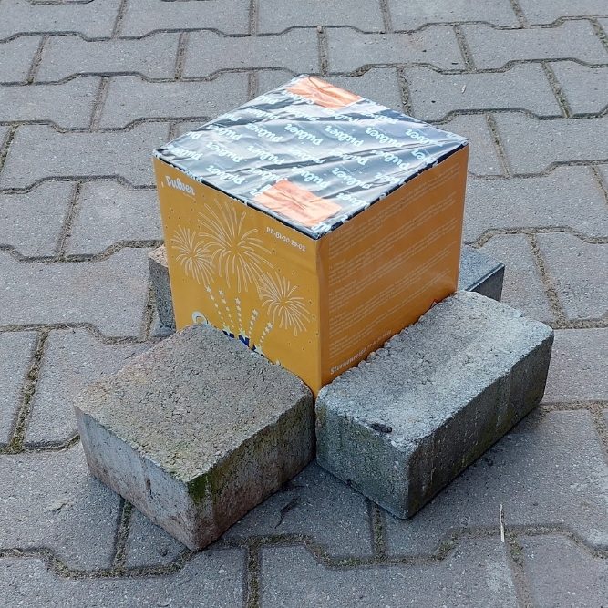 Feuerwerk richtig hinstellen