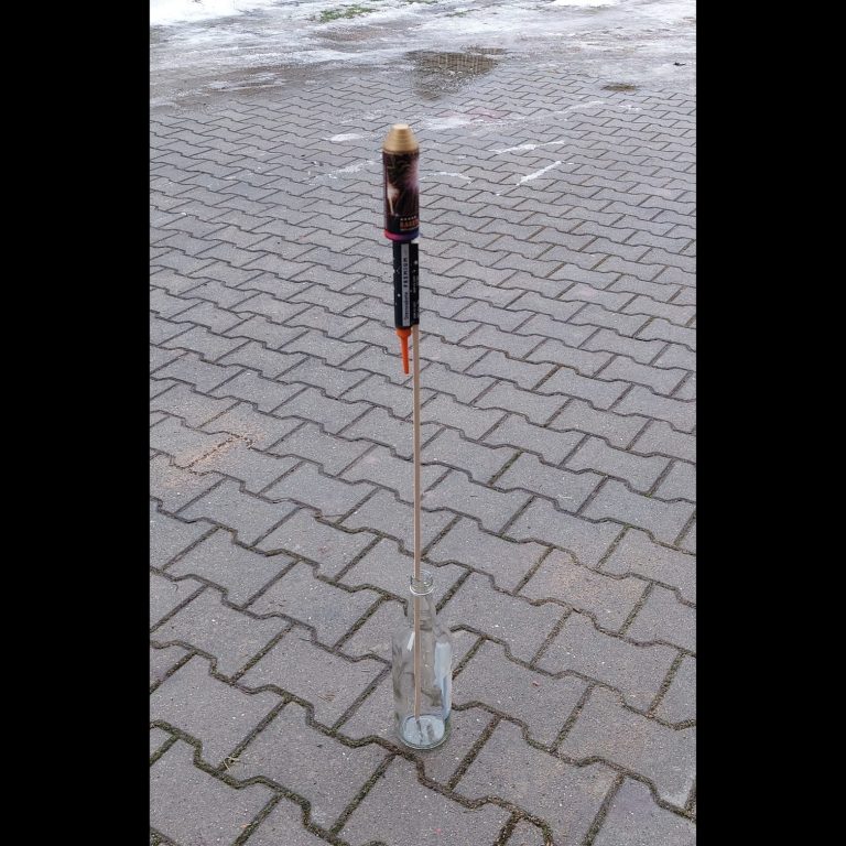 sichere Raktetenstartrampe