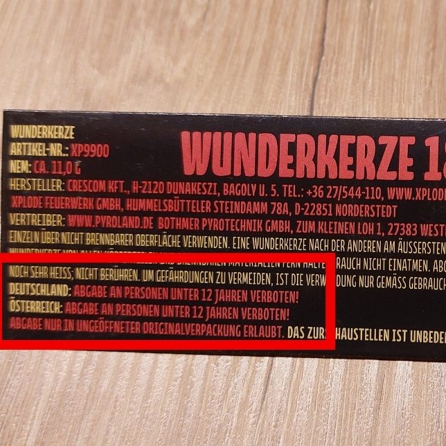 Altersbeschränkung F1